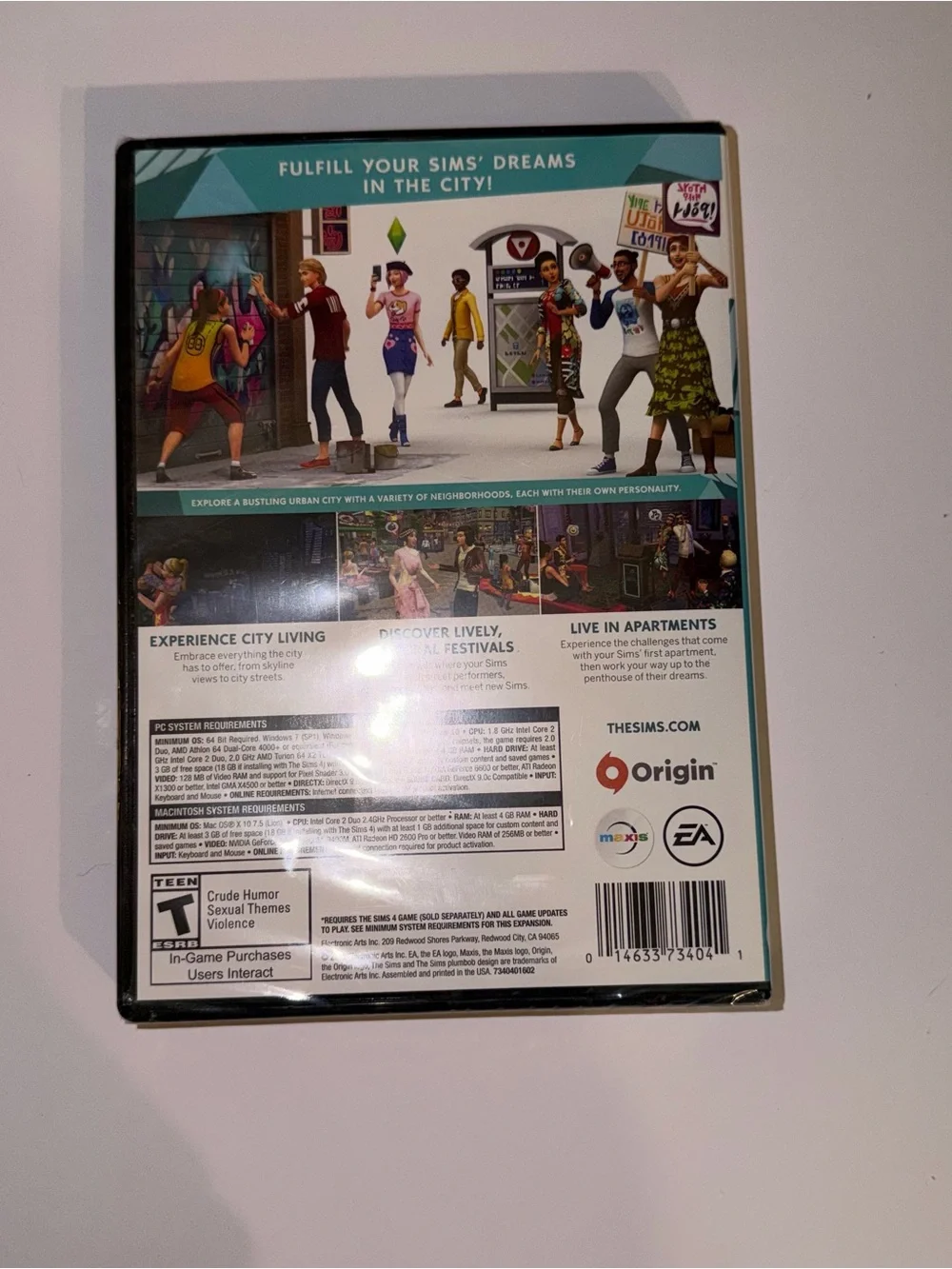 The Sims 4 City Living Expansion Pack - PC/MAC Download